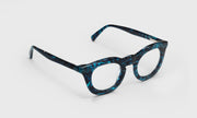 10 - Blue Pattern Front and Temples