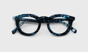 10 - Blue Pattern Front and Temples