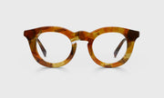 77 - Orange Pattern Front and Temples