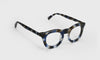 [84 - Blue & Brown Pattern Front and Temples]