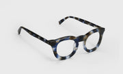 84 - Blue & Brown Pattern Front and Temples