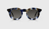 [84 - Blue & Brown Pattern Front and Temples]