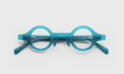 59 - Teal Crystal Front and Temples