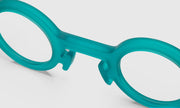 59 - Teal Crystal Front and Temples