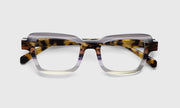 74 - Blue and Grey-Striped Front and Tortoise Temples