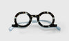 [11 - Blue Tortoise Front and Grey-Blue Temples]