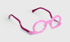 [45 - Milky Pink Front and Fuscia Temples]