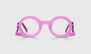 45 - Milky Pink Front and Fuscia Temples