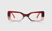 01 - Cherry to Blush Fade Front and Red Temples