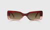 [01 - Cherry to Blush Fade Front and Red Temples]