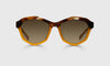 [77 - Amber Tortoise with Gold Front and Gold Temples]