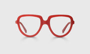 76 - Matte Red-Orange Front and Temples