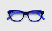 10 - Rich Navy and Cobalt-Layered Front and Temples