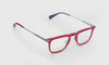 [01 - Matte Red Front and Metal Temples]