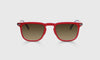 [01 - Matte Red Front and Metal Temples]