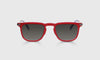 [01 - Matte Red Front and Metal Temples]