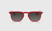 01 - Matte Red Front and Metal Temples