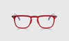 [01 - Matte Red Front and Metal Temples]