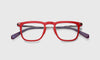 [01 - Matte Red Front and Metal Temples]