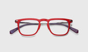 01 - Matte Red Front and Metal Temples