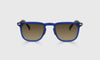 [10 - Matte Dark Navy Front and Metal Temples]