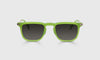 [17 - Matte Green Apple Front and Metal Temples]