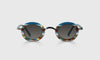 [10 - Teal Multi-Stripe Front and Solid Teal Temples]