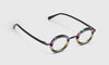 [15 - Pink and Yellow Multi-Stripe Front and Grey Temples]