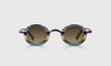 [15 - Pink and Yellow Multi-Stripe Front and Grey Temples]