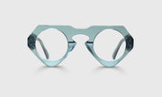 74 - Grey-Teal Crystal Front and Temples