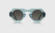 74 - Grey-Teal Crystal Front and Temples