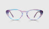 [15 - Aqua and Purple Crystal Front and Temples]