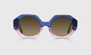 15 - Violet and Pink Crystal Front and Temples