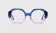 15 - Violet and Pink Crystal Front and Temples