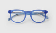 10 - Matte Azure Blue Front and Temples