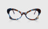 [59 - Teal and Brown Plaid Front and Temples]