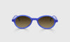 [10 - Matte Deep Ocean Blue Front and Temples]