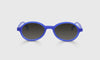 [10 - Matte Deep Ocean Blue Front and Temples]