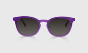 15 - Satin Matte Plum Metal Front and Temples