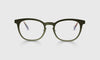 [17 - Satin Matte Olive Metal Front and Temples]