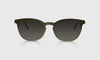 [17 - Satin Matte Olive Metal Front and Temples]