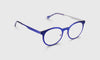 [10 - Satin Matte Royal Blue Metal Front and Temples]