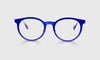 [10 - Satin Matte Royal Blue Metal Front and Temples]