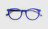 [10 - Satin Matte Royal Blue Metal Front and Temples]