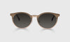 [45 - Satin Matte Gold Metal Front and Temples]