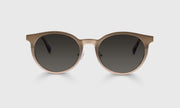 45 - Satin Matte Gold Metal Front and Temples