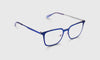 [10 - Satin Matte Royal Blue Metal Front and Temples]