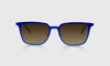 [10 - Satin Matte Royal Blue Metal Front and Temples]