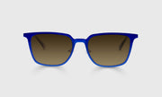 10 - Satin Matte Royal Blue Metal Front and Temples