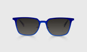 10 - Satin Matte Royal Blue Metal Front and Temples